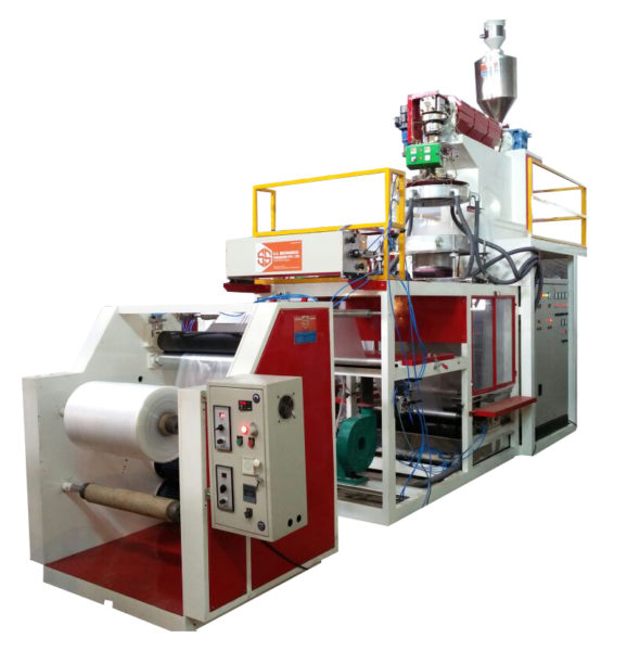 Plastic Film Extrusion Machine plastic blown film extrusion machine